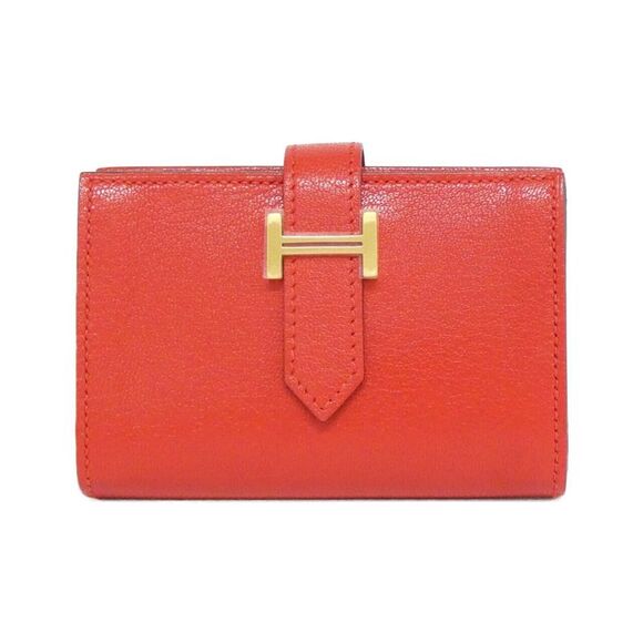 Hermes BEARN Mini Shiny Siam Wallet - Picture 1 of 6